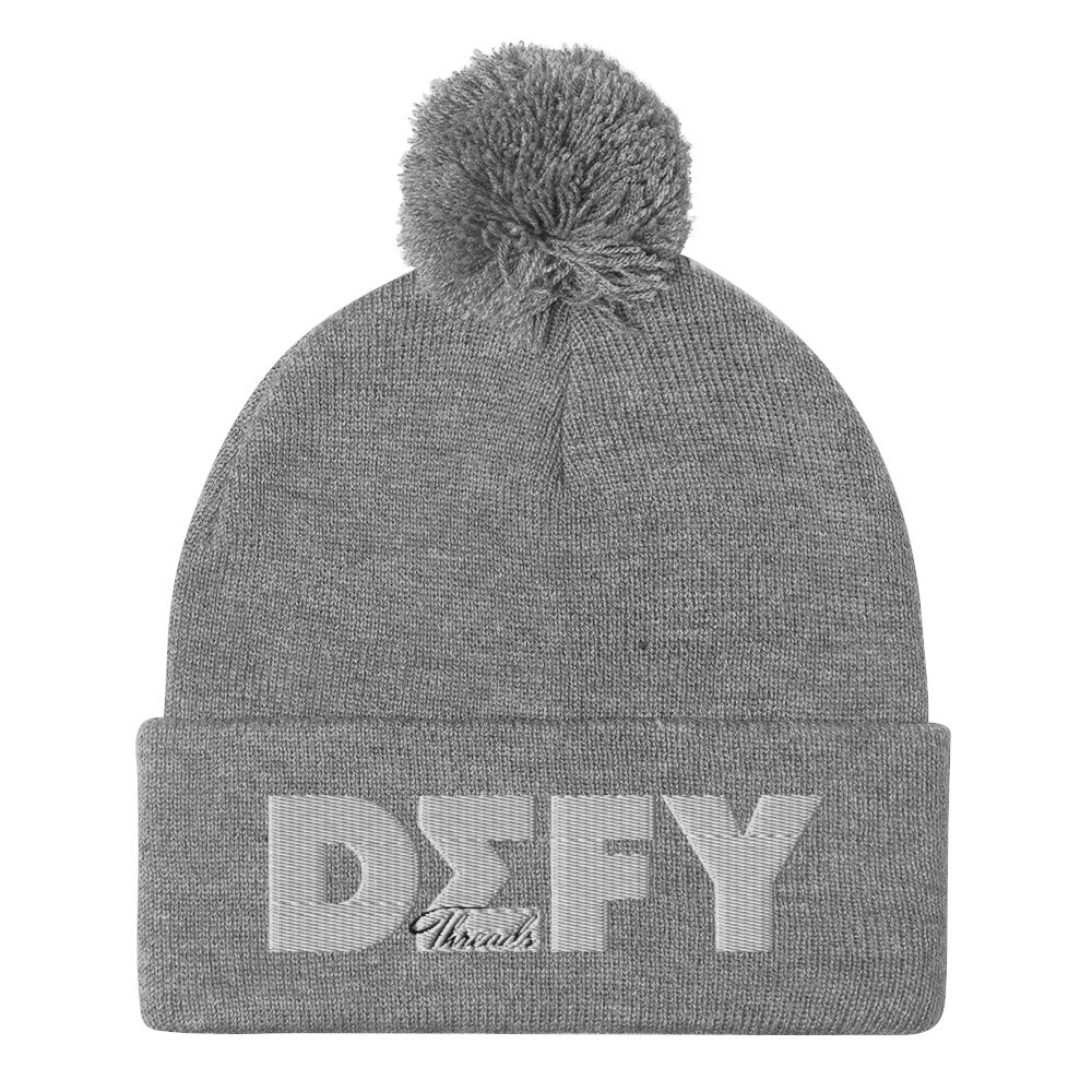 DEFY Pom-Pom Beanie